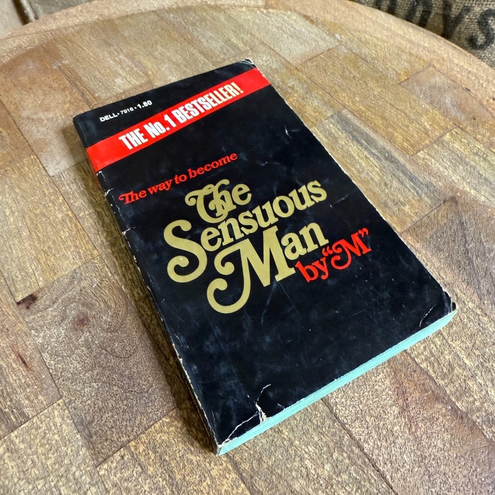 The Sensuous Man by M Vintage 1972 Dell Paperback No.1 Bestseller Sex Guide